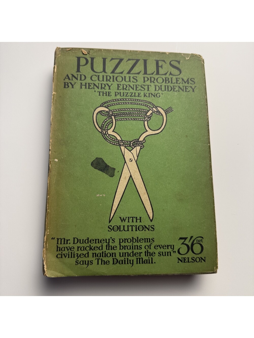 Puzzles and Curious Problems Henry Dudeney Revised Edition HC
